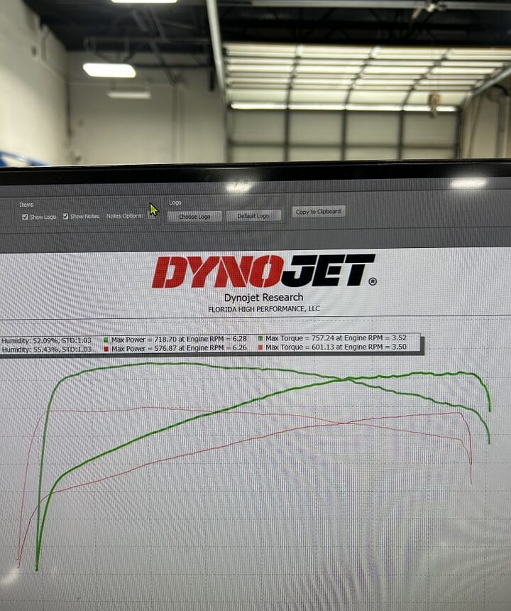 C7 Corvette DDTech Tuning remote LT supercharged tuning Dyno Graph